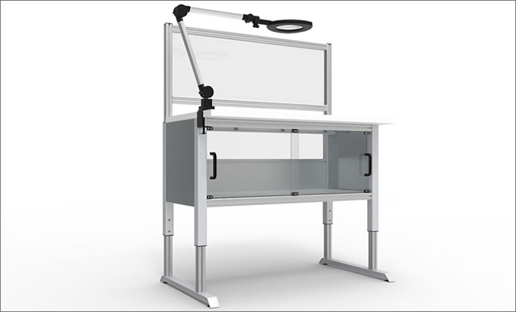 Work Bench System Quality Control Work Station - Sistema de mesas de trabajo