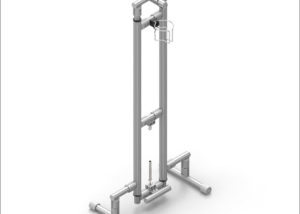 Hands-free Sanitizer Pump Stand