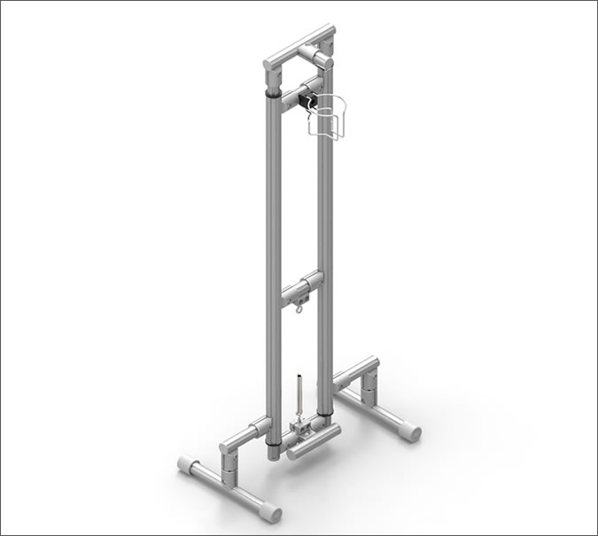 Hands-free Sanitizer Pump Stand