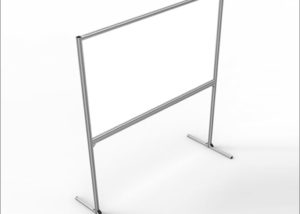 Wide Standing Protection Barrier