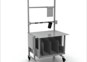 Rolling Tools and Parts Cart - Carrito de herramientas y piezas