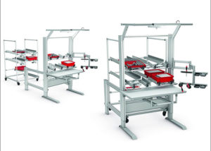 4E FiFo Shooter — Flexible workstation with material supply from rear