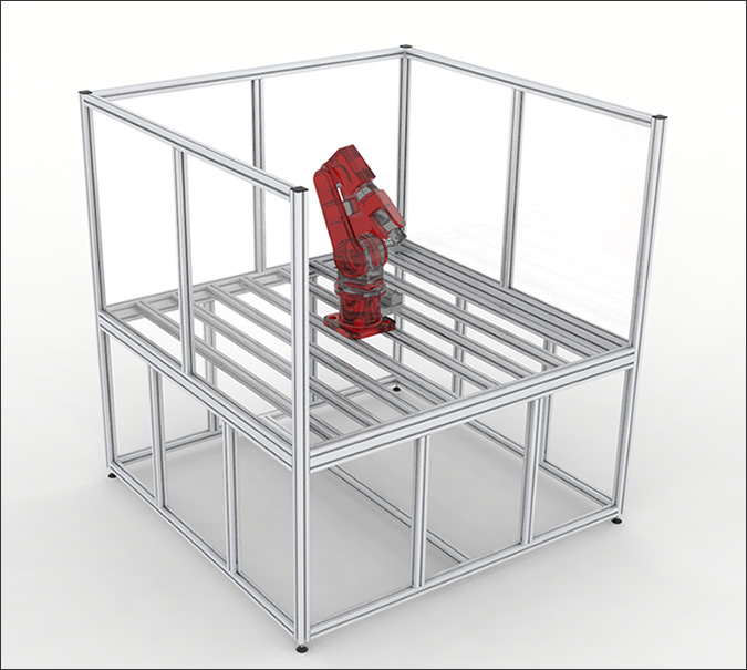 Robot Enclosure Table