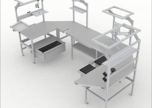 3-4 Person Work Cell