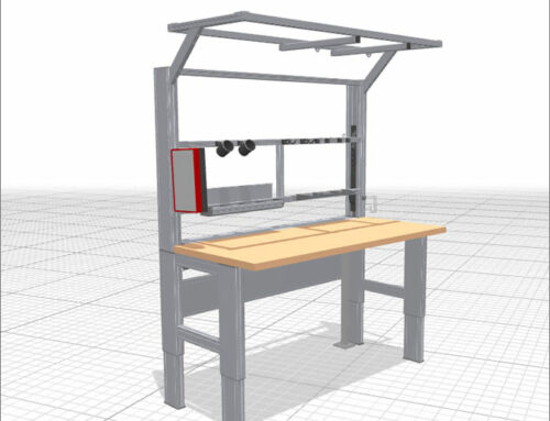 Mesa de Trabajo Industrial con capacidad de carga