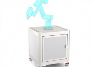 Robot island with cabinet - Isla para robot con gabinete incluido