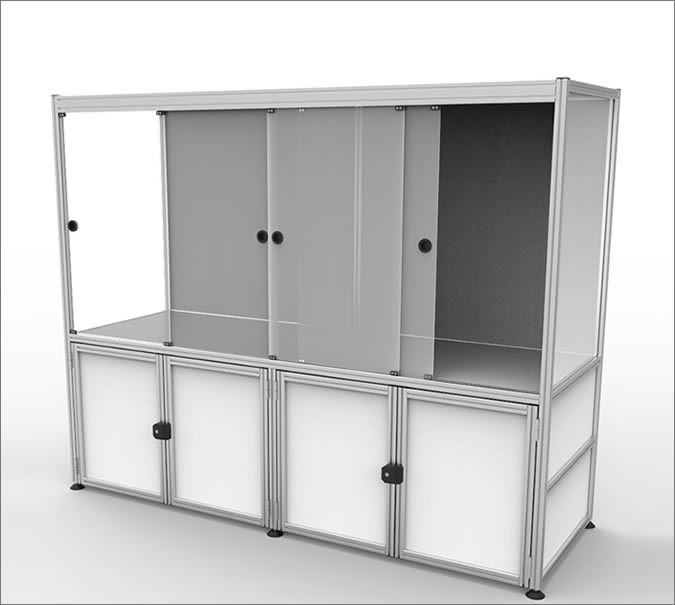 Gabinete para impresoras 3D