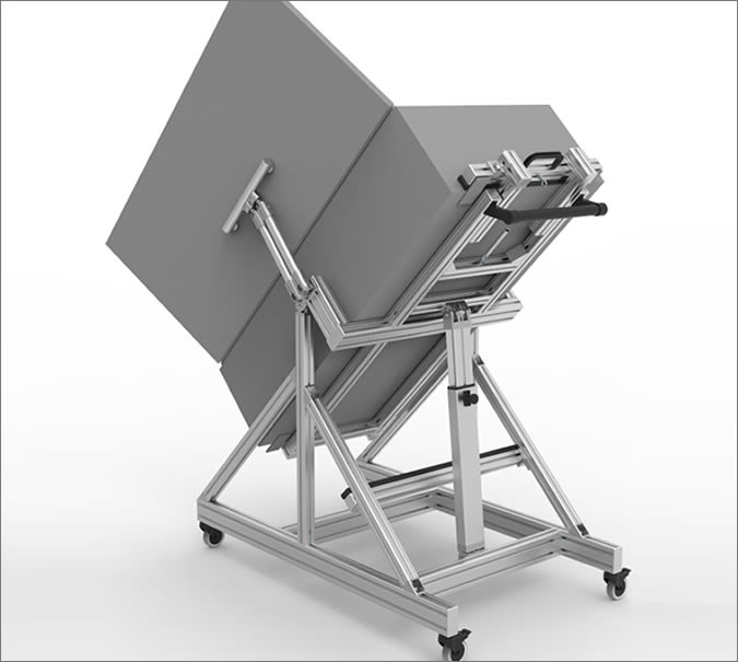 Working Solution with MB profile and different angles