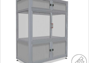 Basic MB machine cabin with 3 functional sections