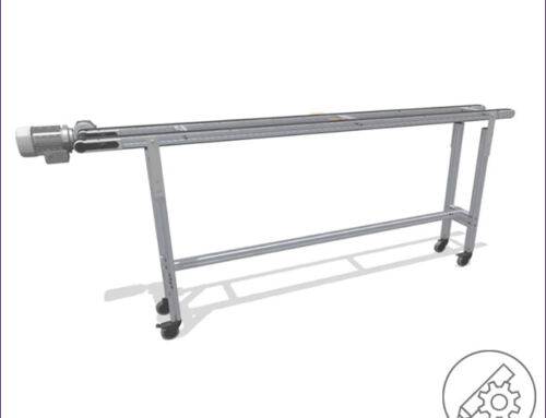 Basic model Double Flat Belt Conveyor – non-accumulating
