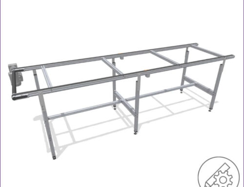 Basic model Double Timing Belt Conveyor – non-accumulating
