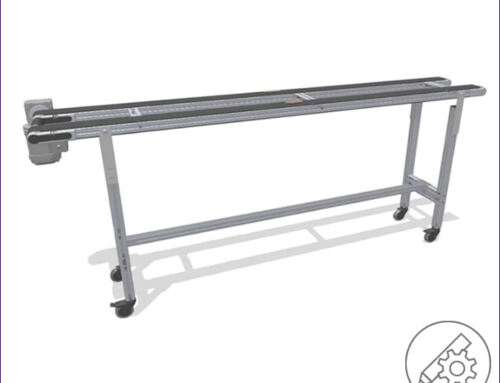 Basic model Double Timing Belt Conveyor – accumulating and ESD-safe