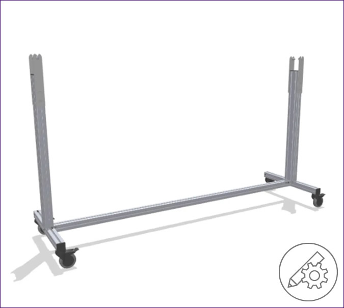 T-stand frame 80 – incline configurable