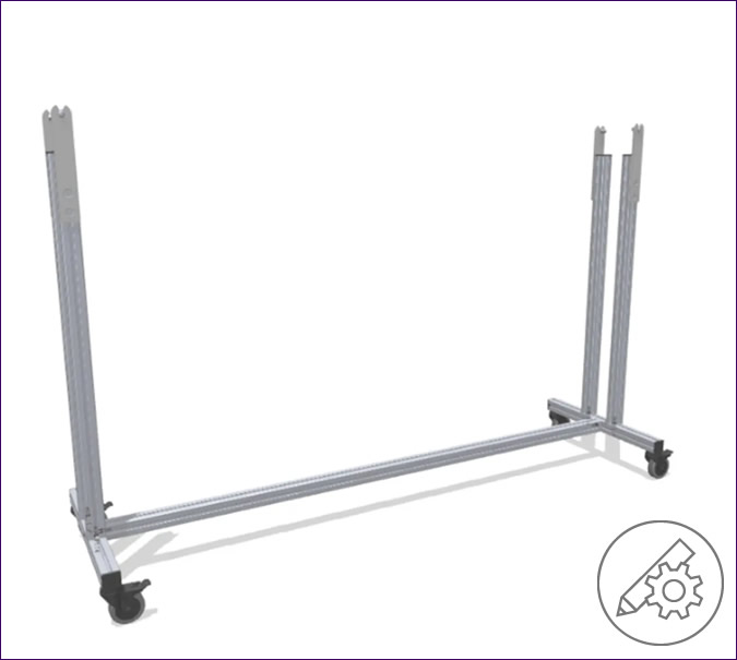 T-stand frame 160 – incline configurable