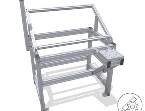 Variable robot picking table