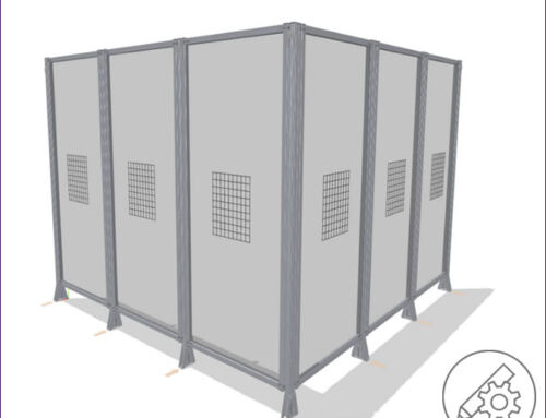 Valla protectora resistente como solución para las esquinas