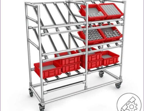Modular side carriage made of Profile Tubes